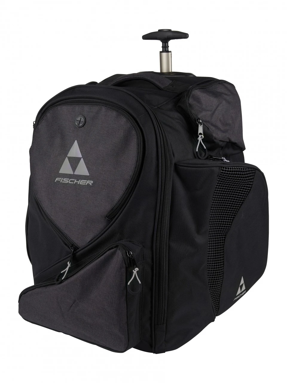 Fischer Rucksacktasche M. Rollen Senior Schwarz/chrome 1 Fischer Rucksacktasche M. Rollen Senior Schwarz/chrome